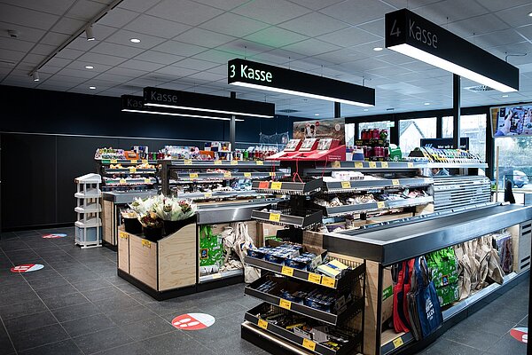 Aldi Kassenbereich