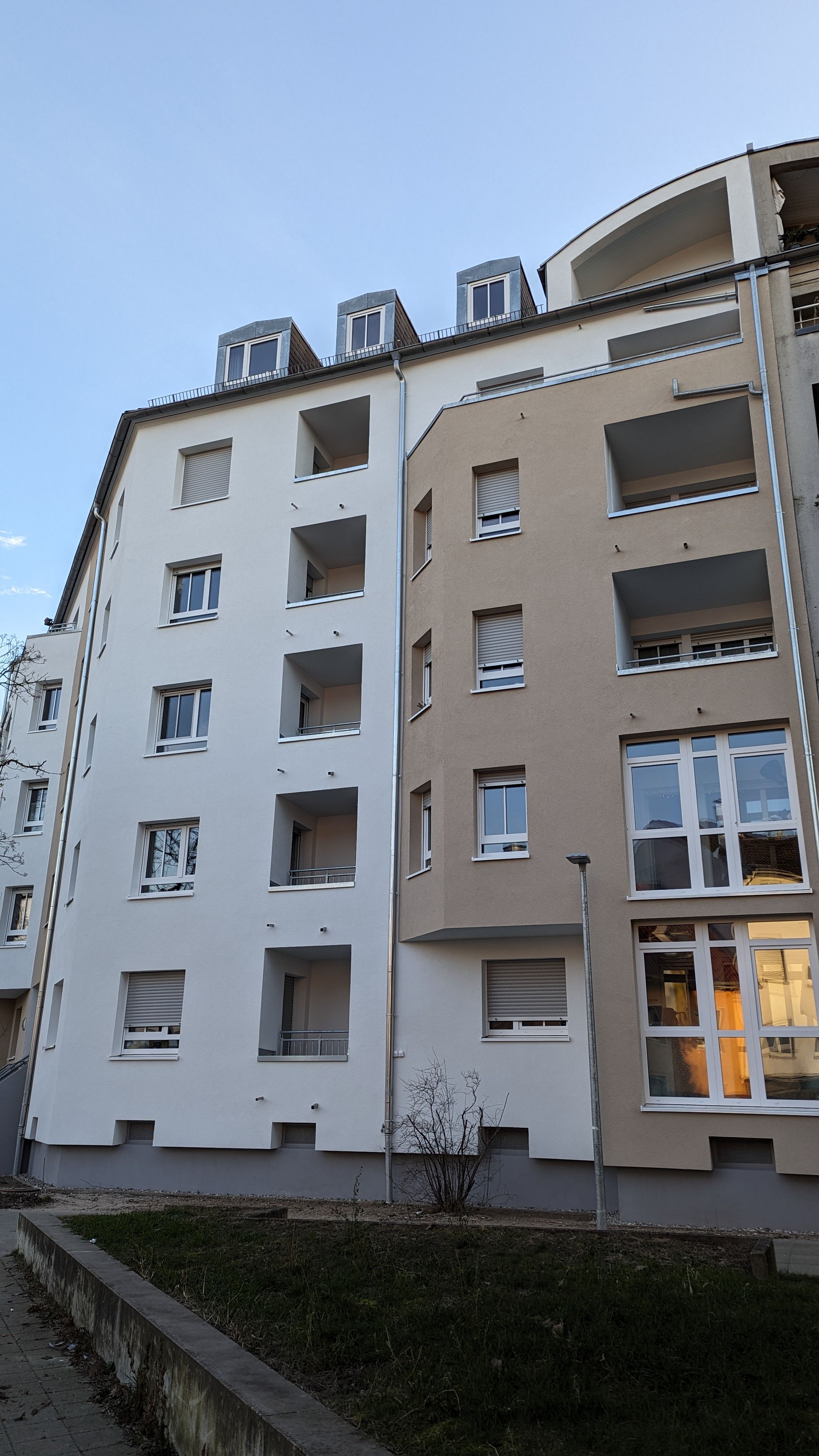 Hardtstraße Karlsruhe Außenfassade
