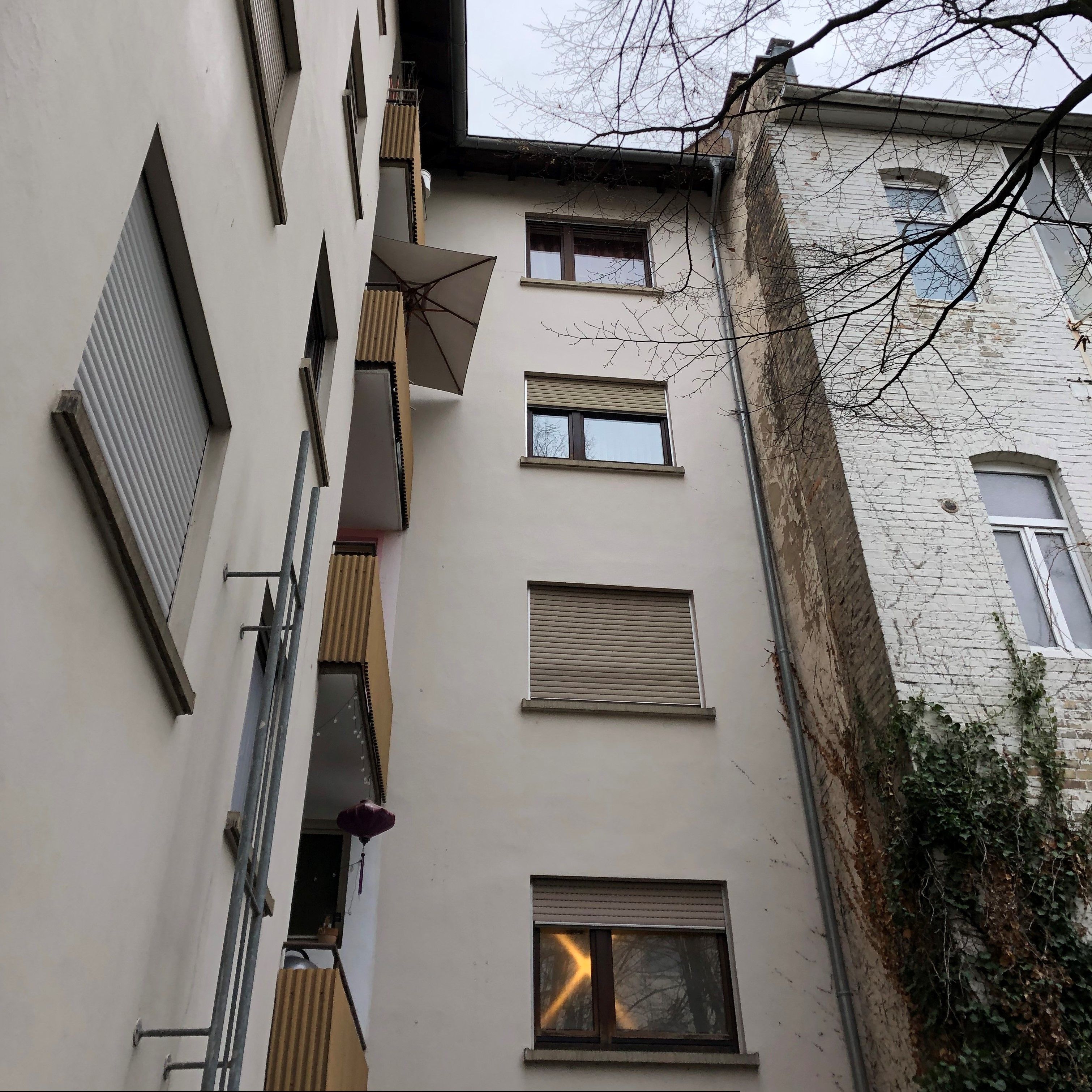 Hirschstraße Karlsruhe Innenhof nach der Sanierung