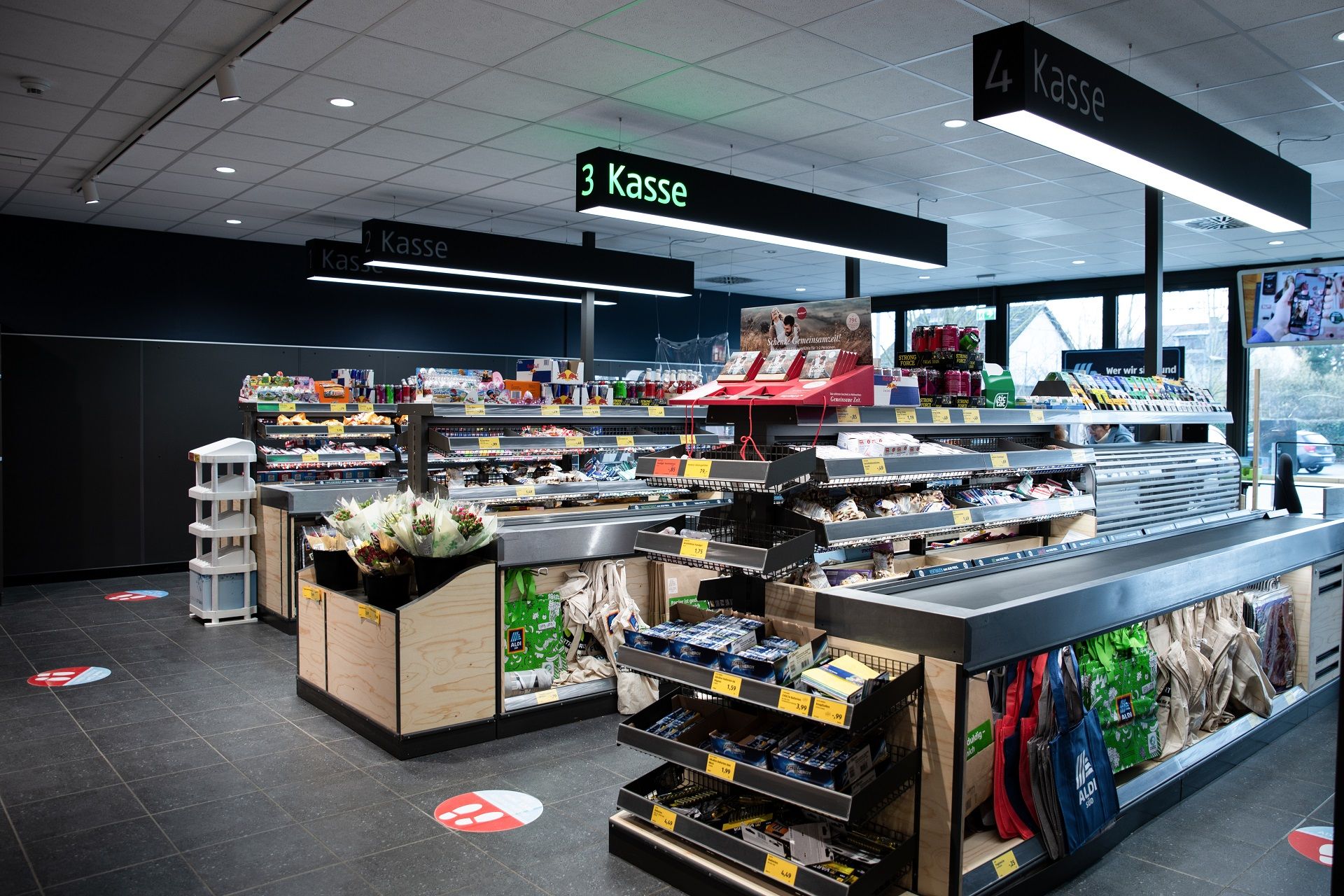 Aldi Kassenbereich