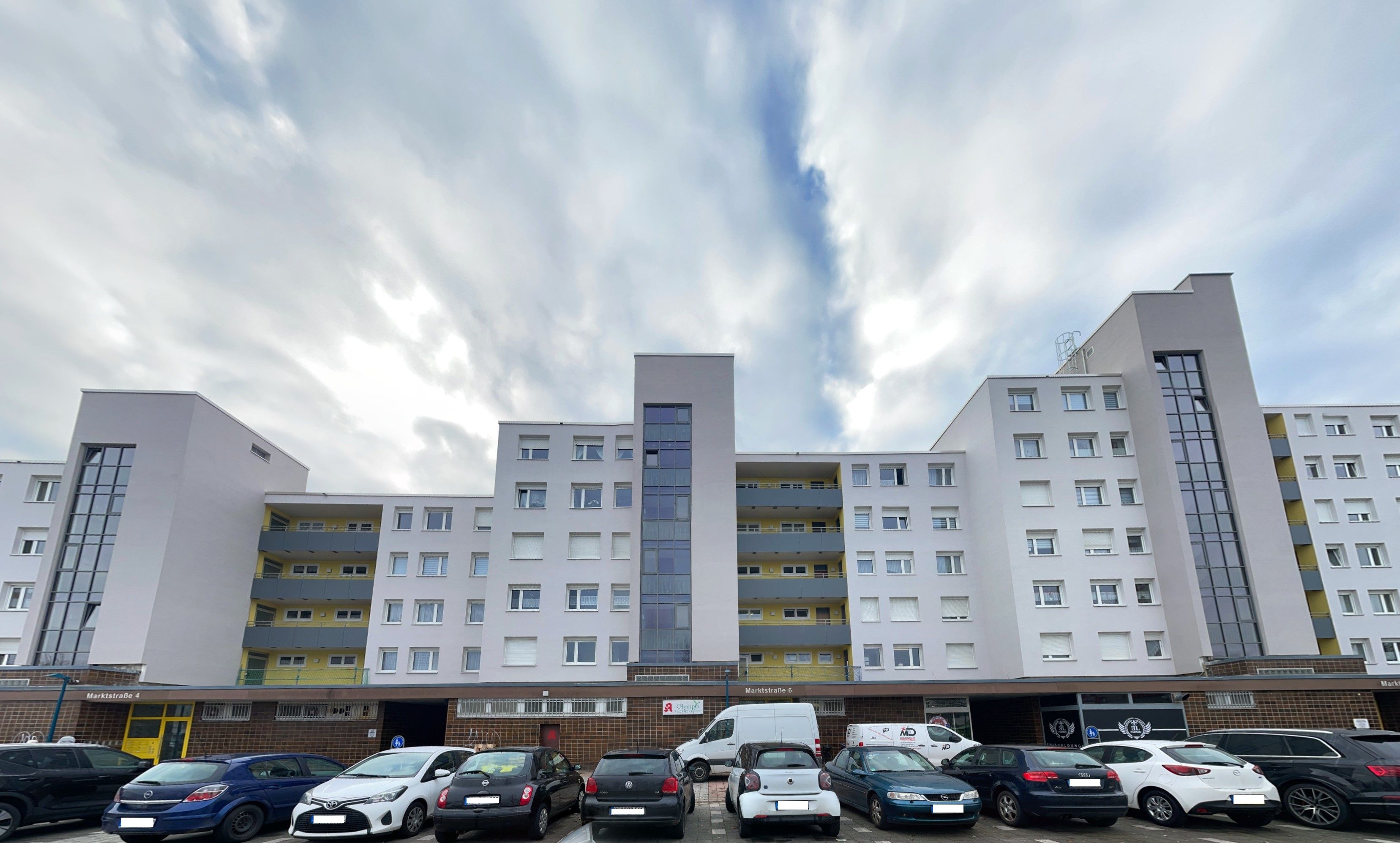 Häuserreihe Marktstraße Wörth