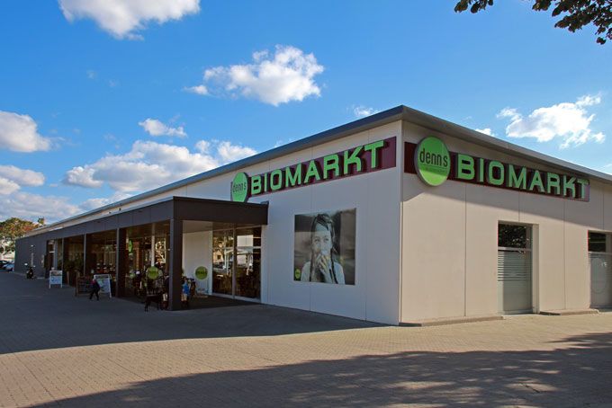 Biomarkt neue Außenfassade