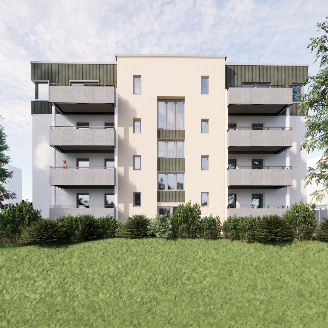Wohnbebauung Ettlingen Modell